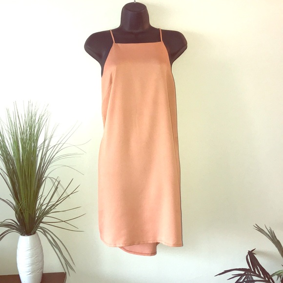 Missguided Dresses & Skirts - Missguided Peach Cut Out Dress